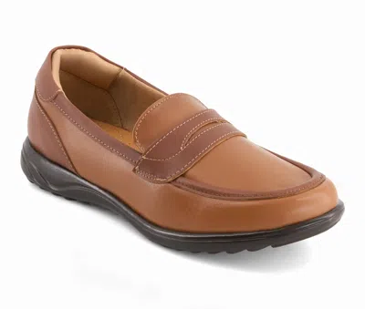 Andrea Women's Ultra Comfort Loafers In Honey In Multi