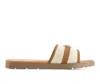 Andrea Women's Ultra Comfort Slides In Beige