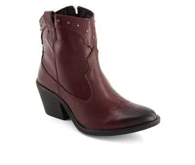 ANDREA WOMEN'S WESTERN STYLE FASHION BOOTIES 90796