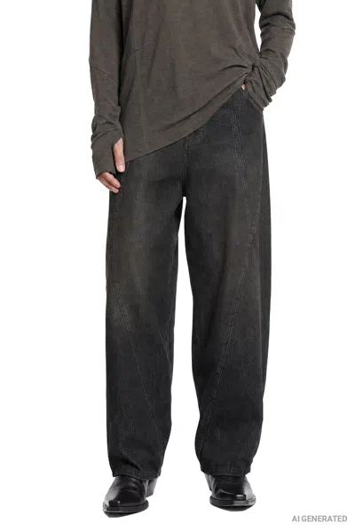 Andrea Ya' Aqov Barrel Pants In Black