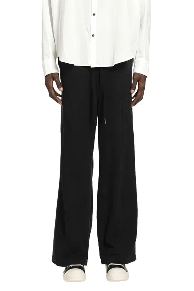 Andrea Ya' Aqov Jersey Wide Drawstring Pants In White
