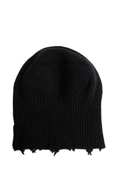Andrea Ya' Aqov Knitted Beanie In Black