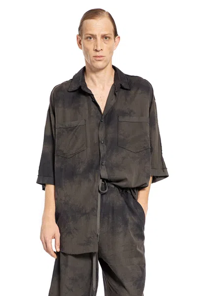 Andrea Ya' Aqov Man Brown T-shirts & Tank Tops