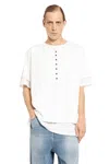 Andrea Ya' Aqov Man White T-shirts & Tank Tops In White
