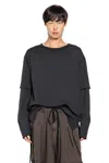 Andrea Ya' Aqov Oversize Double Sleeves Tee In Black