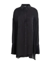 Andrea Ya' Aqov Woman Shirt Black Size S Cupro, Viscose In Black