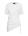 Andrea Ya' Aqov Woman T-shirt White Size M Cotton