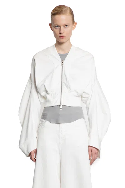Andrea Ya' Aqov Woman White Jackets