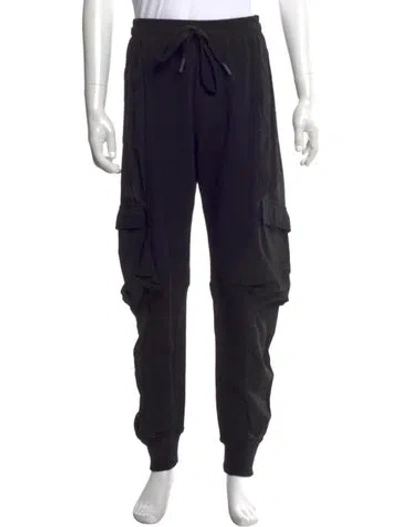 Pre-owned Andrea Ya'aqov Cargo Pants In Black