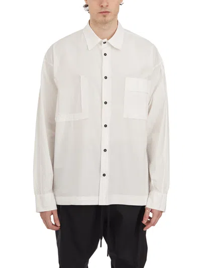 Andrea Ya'aqov Cotton M/l Shirt In White