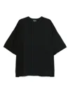 Andrea Ya'aqov Cotton T-shirt In Black