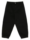 Andrea Ya'aqov Cropped Trousers In Black