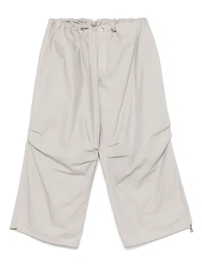 Andrea Ya'aqov Cropped Trousers In Grey