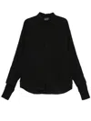 Andrea Ya'aqov Double Shirt In 黑色