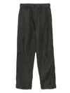 Andrea Ya'aqov Drawstring Trousers In Brown