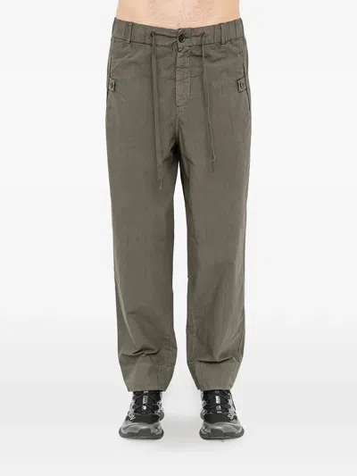 Andrea Ya'aqov Drawstring Trousers In Brown