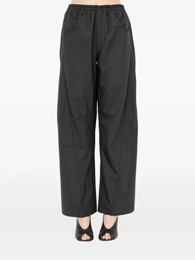 Andrea Ya'aqov High-cuff Trousers In Gray