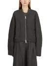 Andrea Ya'aqov Linen And Cupro Bomber