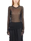 Andrea Ya'aqov Maglia In Mesh Girocollo