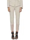 Andrea Ya'aqov Regular Linen Pants In Neutrals