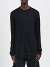 Andrea Ya'aqov Bamboo Crew Neck Sweater In Black