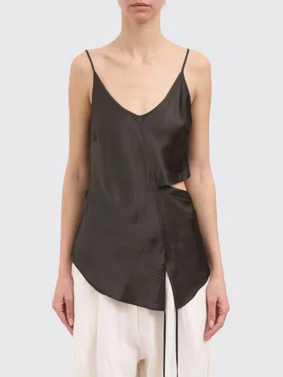 Andrea Ya'aqov Top  Woman Color Brown