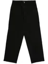 Andrea Ya'aqov Wide-leg Jeans In Black