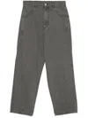 Andrea Ya'aqov Wide-leg Jeans In Grey