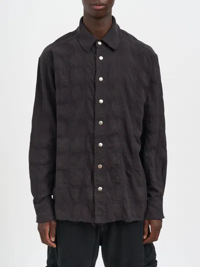 Andrea Ya'aqov Wool Blend Shirt In Black