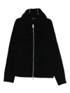 Andrea Ya'aqov Zip-up Hoodie In Black