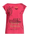 Andreas Kronthaler X Vivienne Westwood Woman T-shirt Magenta Size Onesize Cotton