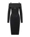 Andreädamo Andreādamo Midi Dress In Black