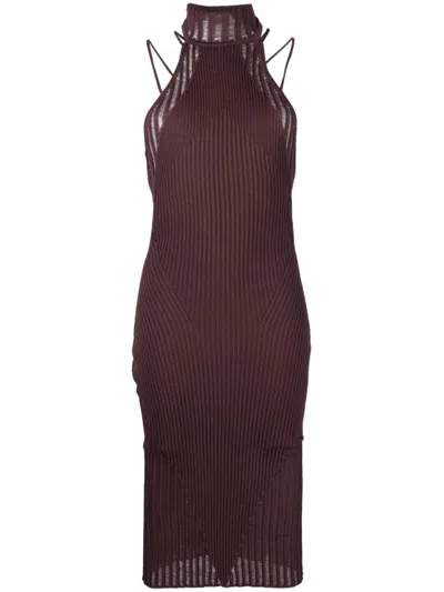 Andreädamo Andrea Adamo Dresses Beige In Brown