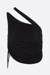 Andreädamo Andreādamo One-shoulder Top In Black