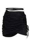 Andreädamo Andreādamo Draped Skirt