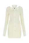 Andreädamo Andreādamo Dress In White