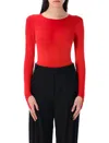 Andreädamo Andreādamo Sculpting Jersey Body In Red