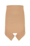 Andreädamo Skin Pink Stretch Viscose Blend Skirt