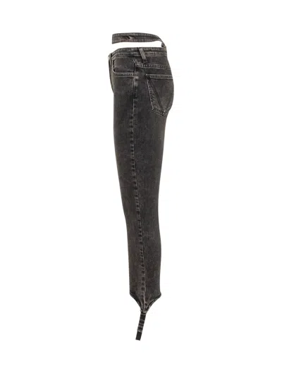 Andreädamo Andreadamo Skinny Fit Paintntaloni Trousers In Black