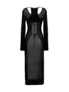 Andreädamo Andreādamo Openwork Long Cardigan