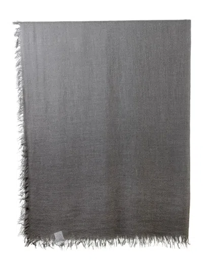 Andreädamo Cashmere Scarf In Gray
