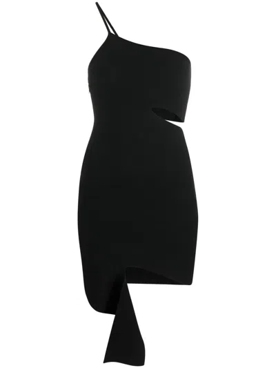 Andreädamo Cut-out One-shoulder Dress In Multi