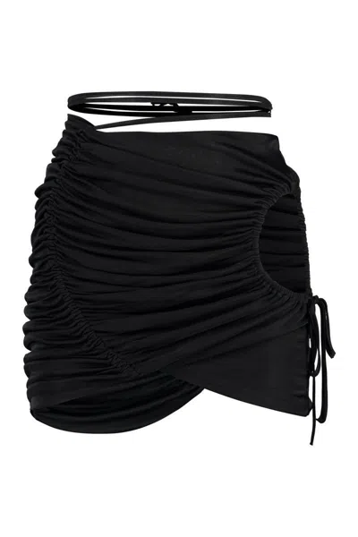 Andreädamo Andreādamo Draped Skirt