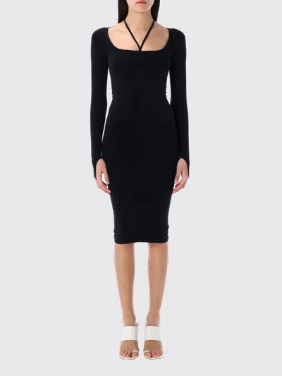 ANDREÄDAMO DRESS ANDREADAMO WOMAN COLOR BLACK,G87562002
