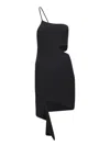 Andreädamo Sequin One Shoulder Dress Skirts Black In Black