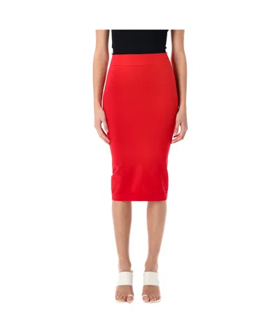 ANDREÄDAMO ANDREADAMO CONTOURING MIDI SKIRT