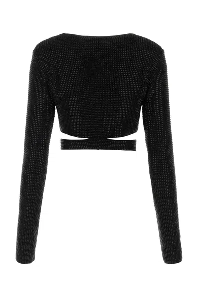 ANDREÄDAMO EMBELLISHED VISCOSE BLEND TOP