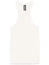 Andreädamo Fein Geripptes Tanktop In Nude