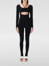 Andreädamo Andreādamo Sculpting Jersey Jumpsuit In Black