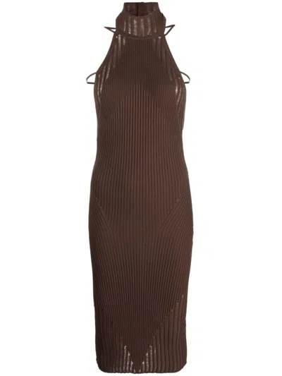 Andreädamo Andreādamo Knit Midi Dress Clothing